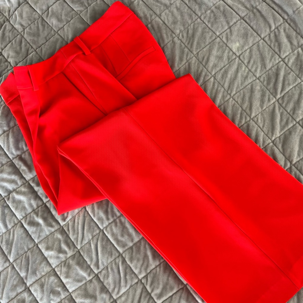 & Other Stories Wide Tailored Press Crease Trousers 10